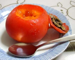 フローズン柿の画像