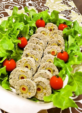 レンチン!!チキンミートローフ♪