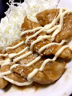 鶏胸肉の柔らか生姜焼き 簡単