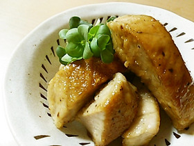 黒酢でさっぱり♪マグロのすきみ焼き
