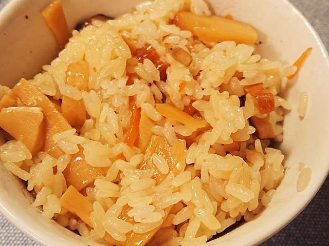 たけのこ ご飯 鶏肉