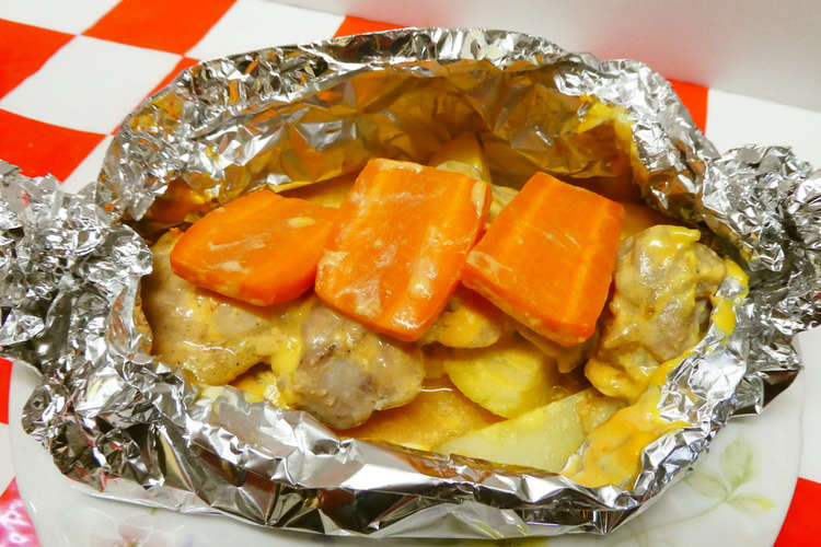 鶏肉のホイル焼き 味噌マヨチーズ レシピ 作り方 By お魚キッチン クックパッド