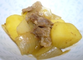 じゃがいもと豚バラのさっぱり煮