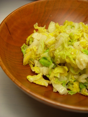 白菜のナムル 塩ダレ味☆