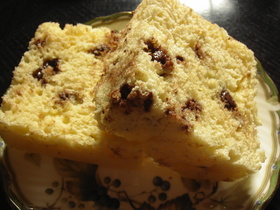 レンジで簡単☆牛乳パックケーキ