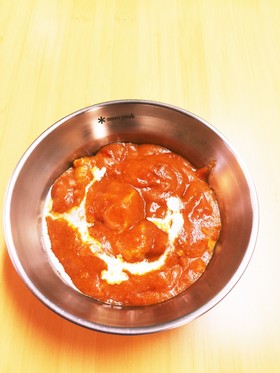キャンプ飯!バターチキンカレー☆