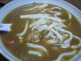 カレーライスの翌日は!カレーうどん~♪