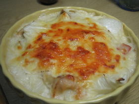 白菜のグラタン
