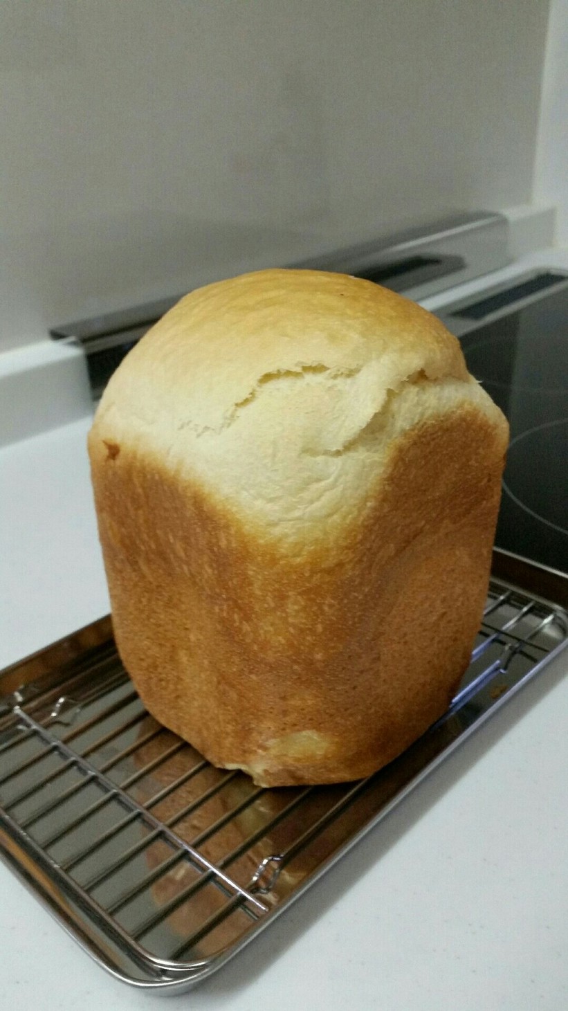 簡単フワフワ   ミルク食パン(HB)の画像