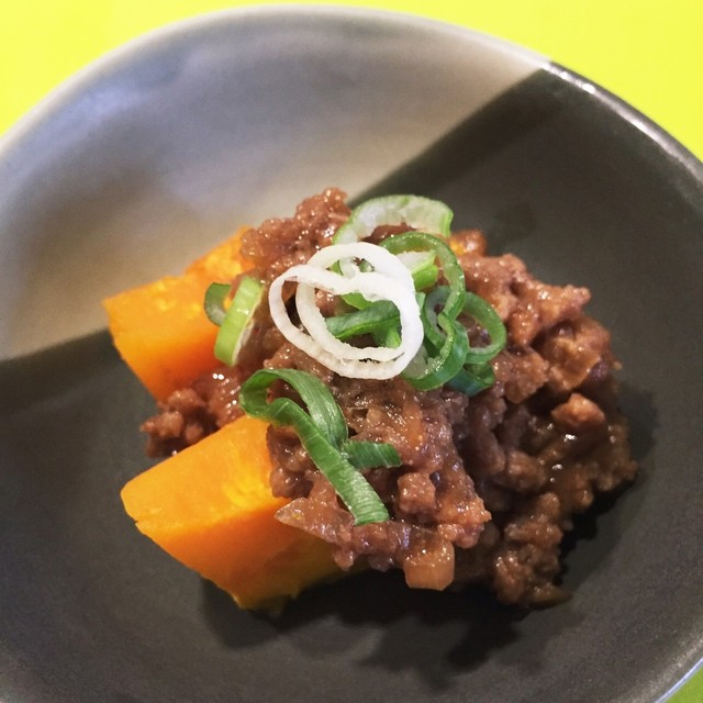 簡単 かぼちゃの肉味噌かけ レシピ 作り方 By クックugziav クックパッド 簡単おいしいみんなのレシピが375万品