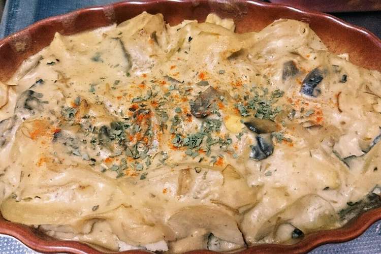 酒粕ホワイトソース高野豆腐ドリア糖質オフ レシピ 作り方 By えん たん クックパッド 簡単おいしいみんなのレシピが366万品