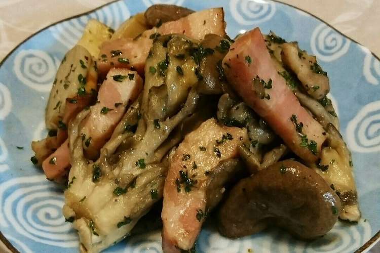 パセリ香るキノコのガーリックバター炒め レシピ 作り方 By Fuka6616 クックパッド 簡単おいしいみんなのレシピが360万品