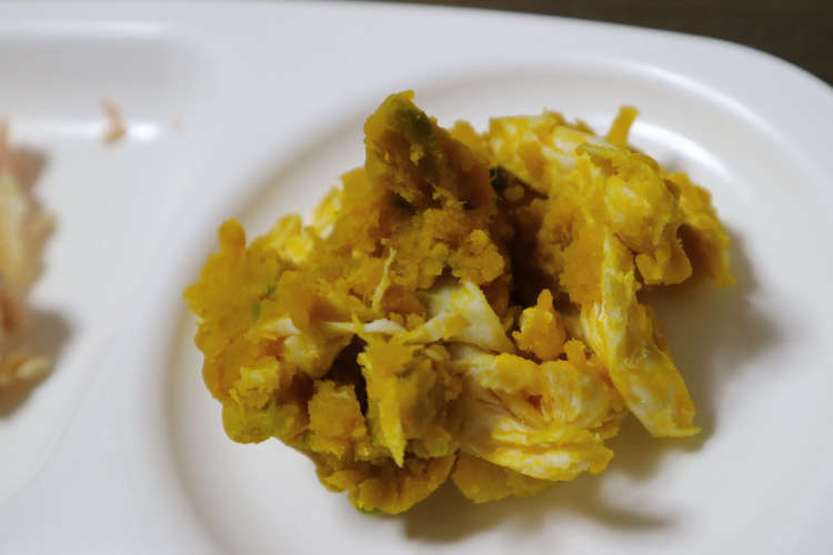 離乳食後期 かぼちゃとささみの和風和え レシピ 作り方 By Ksm Mama クックパッド 簡単おいしいみんなのレシピが354万品