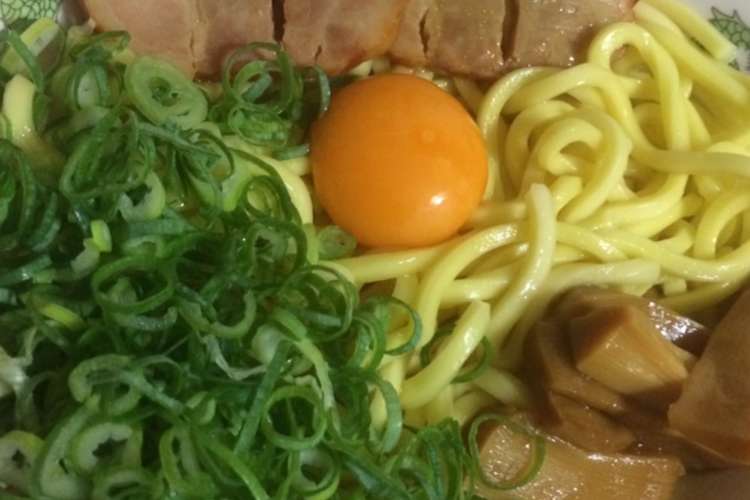 簡単 本格的 油そば レシピ 作り方 By なみ3 クックパッド 簡単おいしいみんなのレシピが352万品