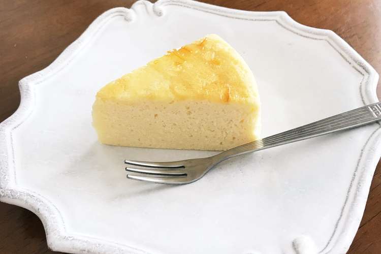 米粉100 スフレチーズケーキ レシピ 作り方 By まったりマイルド クックパッド 簡単おいしいみんなのレシピが354万品