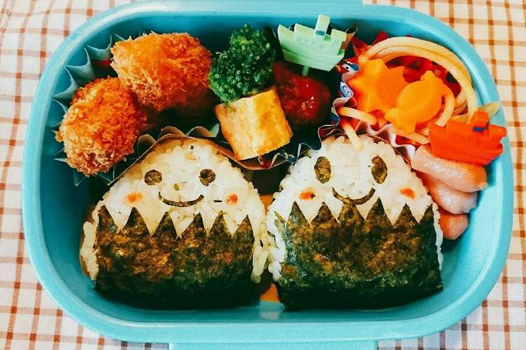 おにぎり 弁当 幼稚園 顔 レシピ 作り方 By So Mama クックパッド