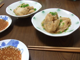 簡単☆ねぎきんちゃく袋