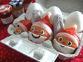 サンタさんおにぎり キャラ弁