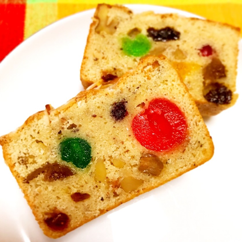 お店の味!しっとりフルーツケーキ by azzzz♪ 【クックパッド】 簡単おいしいみんなのレシピが355万品