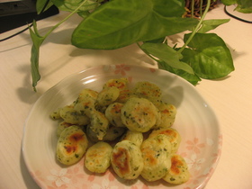 子供と一緒にお菓子作り☆ポテトコロ団子