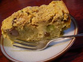 柿とおからのしっとりケーキ