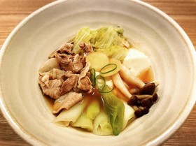 冷え症・風邪に!生姜スープのねぎ豚煮込み