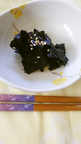 レンジで簡単♪海苔の佃煮風