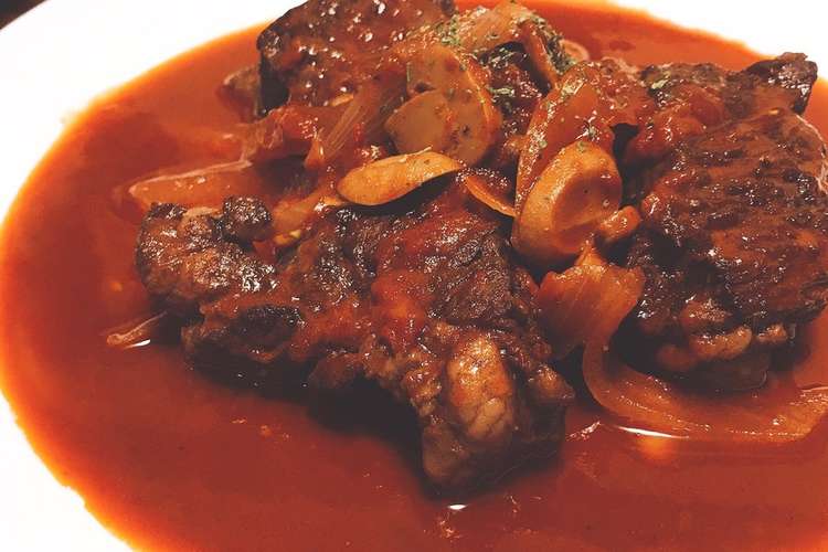 牛バラ塊肉の赤ワイン煮込み レシピ 作り方 By りばーびっぐ クックパッド 簡単おいしいみんなのレシピが352万品