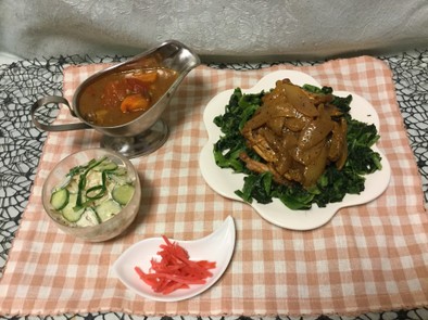 鶏手羽のカレーの写真