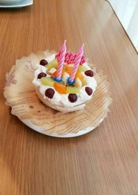 二歳誕生日ケーキ