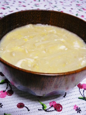 味噌汁はコレ☆えのき卵☆