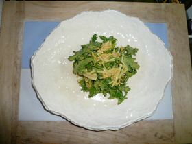 春菊サラダ☆カレーパウダー☆