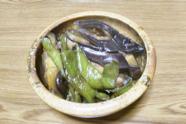 京都丹波 なすと万願寺とうがらしの煮物 レシピ 作り方 By 京都府 クックパッド 簡単おいしいみんなのレシピが365万品