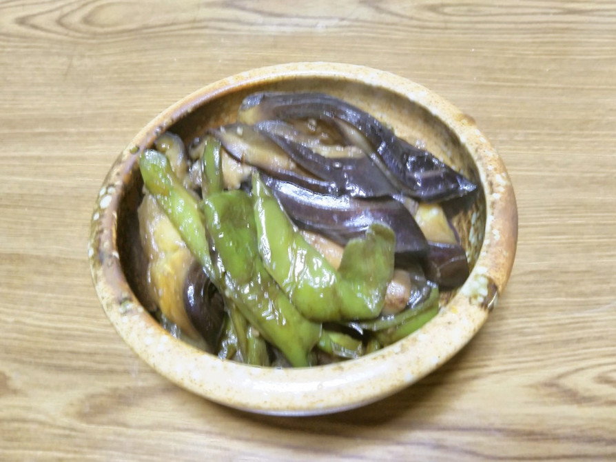 【京都丹波】なすと万願寺とうがらしの煮物の画像