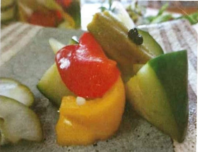 【京都丹波】夏野菜のピクルスの写真