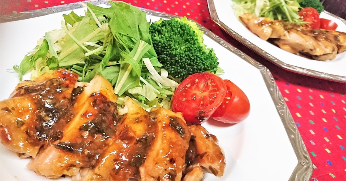 ご飯おかわり～！【鶏肉の梅しそ味噌焼き】 by ☆s4☆ 【クックパッド】 簡単おいしいみんなのレシピが350万品