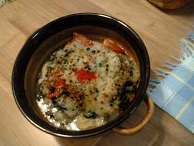 アツアツ牡蠣のオイル焼きの写真