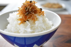 自家製・甘辛ちりめん山椒