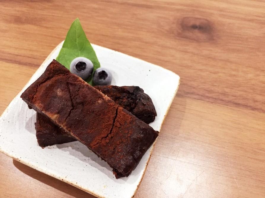 グルテンフリー＊濃厚豆腐のチョコケーキの画像