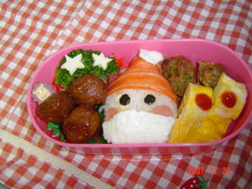 ★サンタさ~ん★キャラ弁
