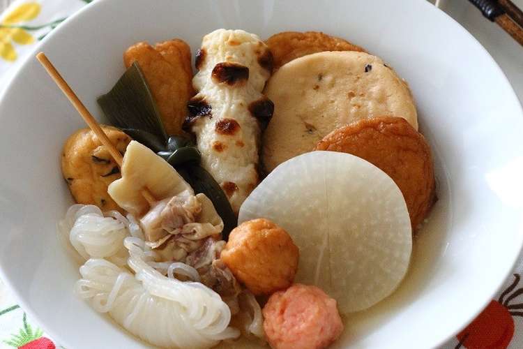 電子レンジでできる楽々おでん レシピ 作り方 By 一正蒲鉾株式会社 クックパッド 簡単おいしいみんなのレシピが358万品
