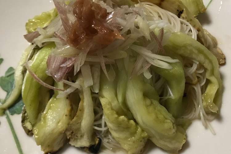 赤なすのそうめんサラダ レシピ 作り方 By くまもと５ツ星 クックパッド 簡単おいしいみんなのレシピが353万品