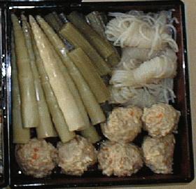 蕗と竹の子の煮物の画像