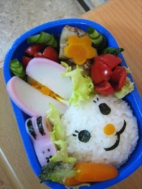 キャラ弁♪うさぎちゃん親子♪