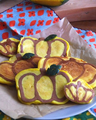 もちっと南瓜パンケーキの写真