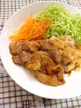 たっぷりおろしで!豚のしょうが焼き☆