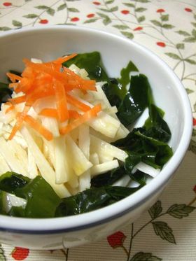 すし酢で簡単!しゃきしゃき山芋サラダ