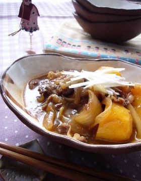 ピリ辛味噌肉じゃが