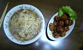 香ばし~い!!野菜ら~めん