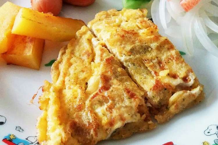 ポテトチップス入り卵焼き レシピ 作り方 By ユウケンジャー クックパッド